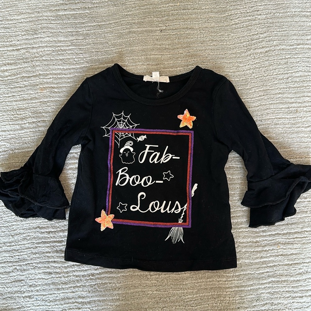 Truly Me Fab Boo lous  girls shirt size 3T